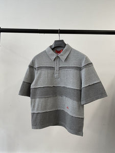 ECKHAUS LATTA - Striated Polo - AW25 - CEMENT